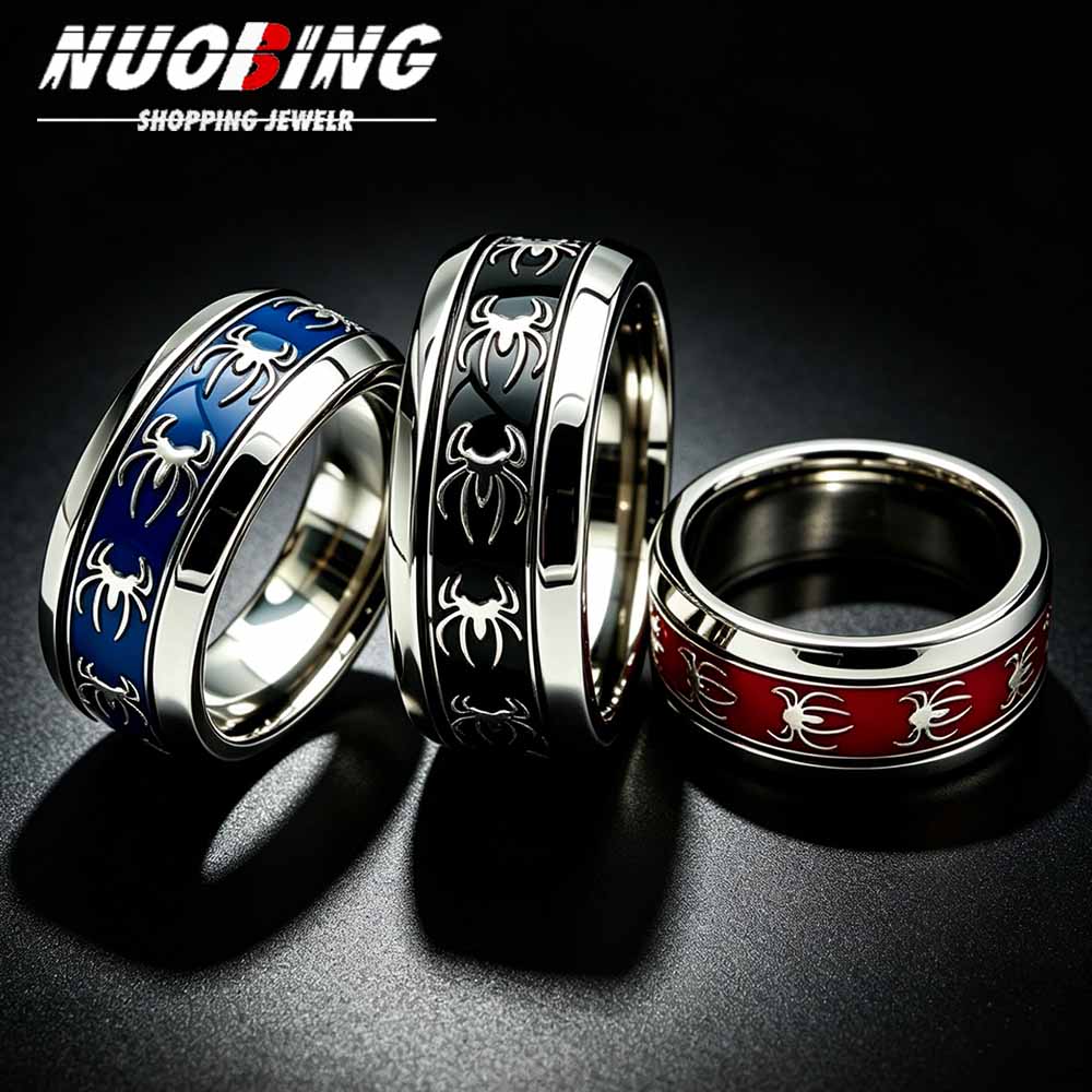 Body Jewelry Wholesale - Nowy Pierścień w Stylu Vintage Punk