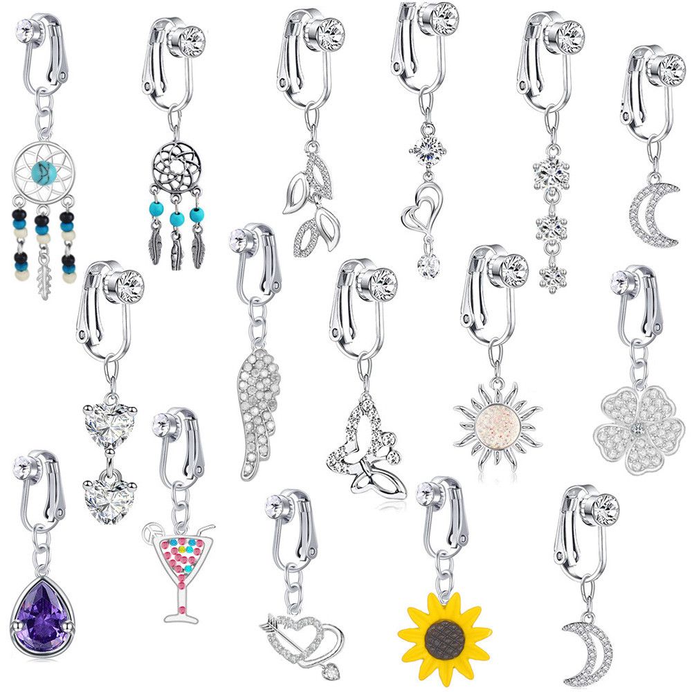 Body Jewelry Belly Button Rings - Sztuczny sztuczny do brzucha motyl sztuczny