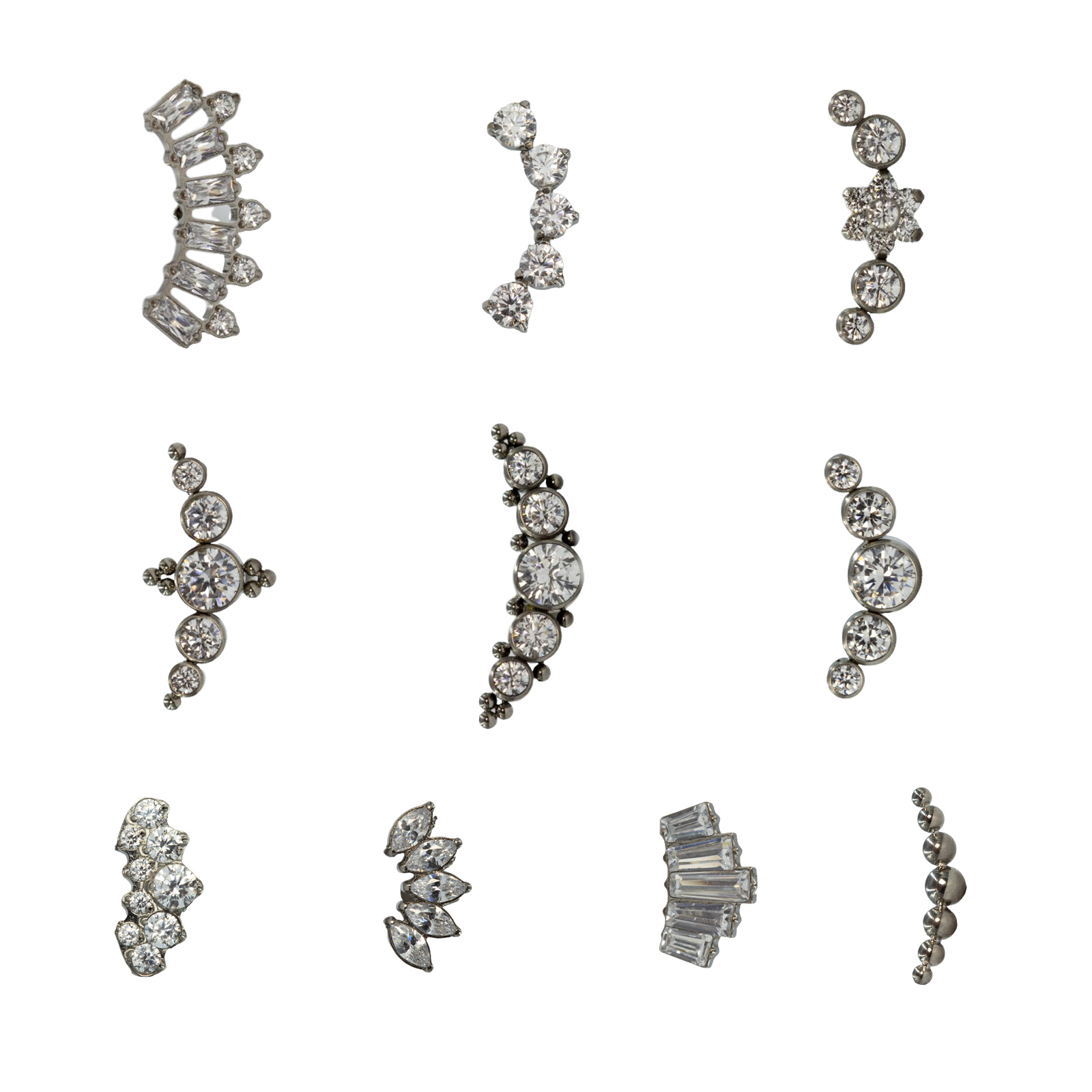 Body Jewelry Internally Threaded - 16G Implant klasy tytanu ASTM F136