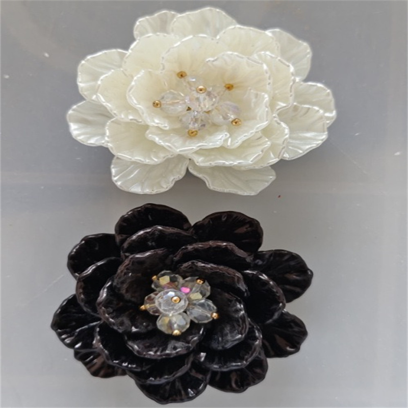 Body Jewelry Wholesale - Hurtownia 40 sztuk/partia 50mm kolorowe płatki