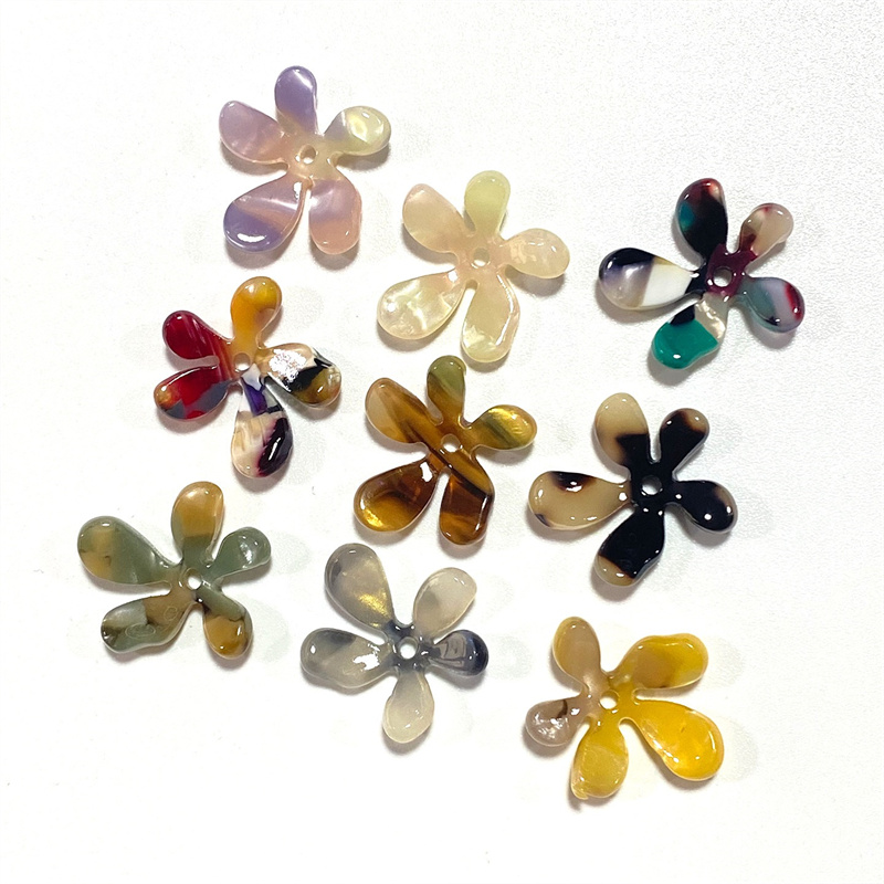 Body Jewelry Wholesale - Hurtownia 90 sztuk/partia 18mm kolorowe wzorzyste