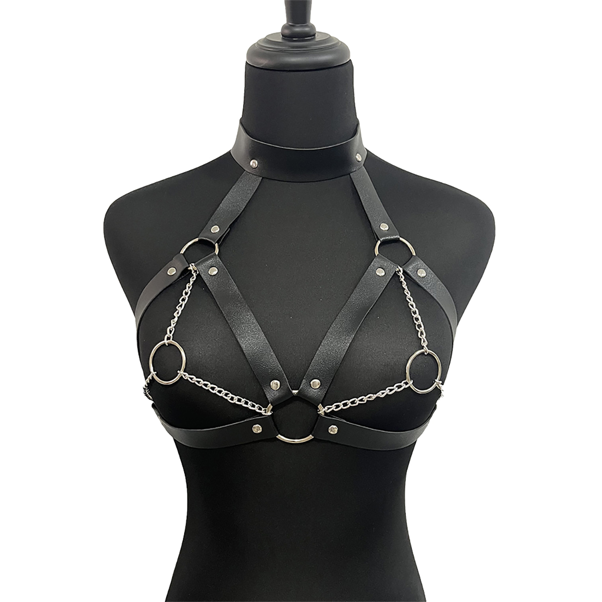 Body Jewelry Goth - Damska bielizna erotyczna typu bondage, gotyckie