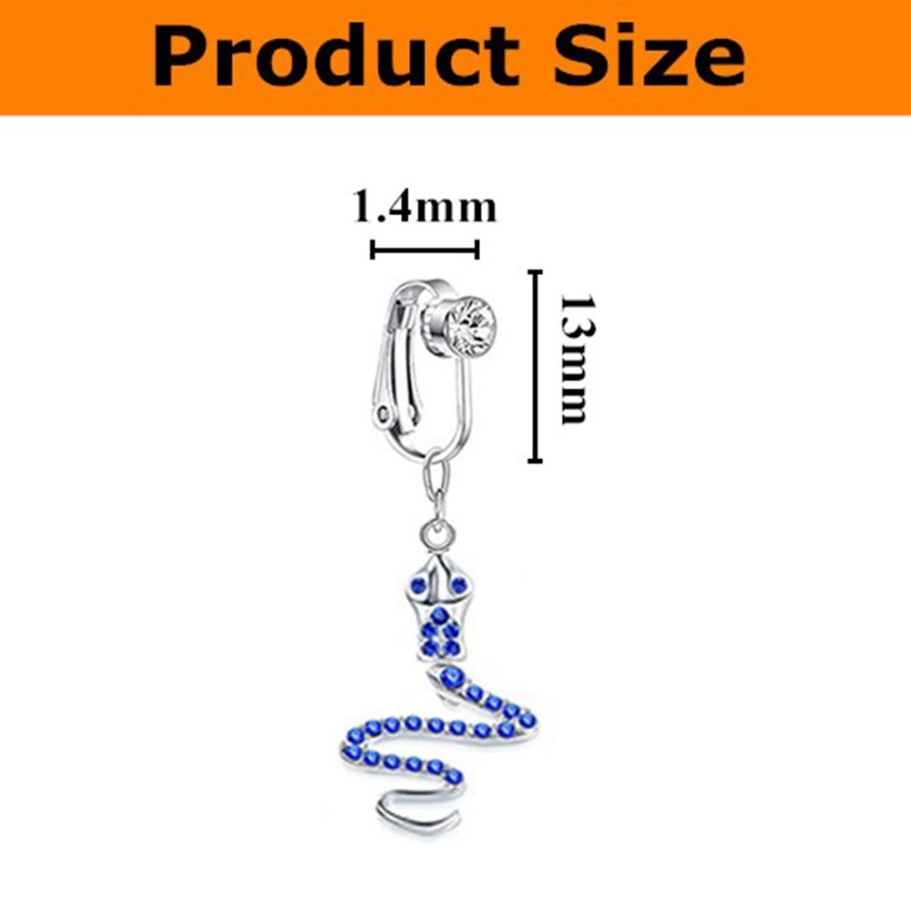 Modne damskie kolczyki na klip – Body Jewelry Belly Button Rings recenzja i cena