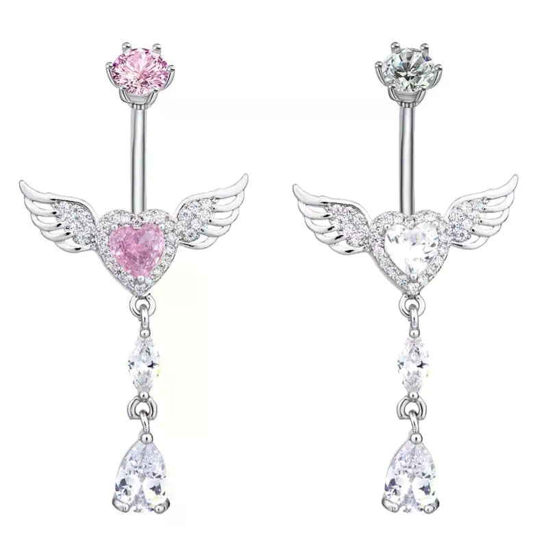 Kolczyki do pępka z motywem sk – Body Jewelry Belly Button Rings recenzja i cena
