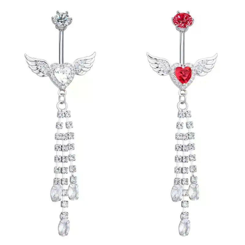 Kolczyki do pępka z motywem sk – Body Jewelry Belly Button Rings recenzja i cena