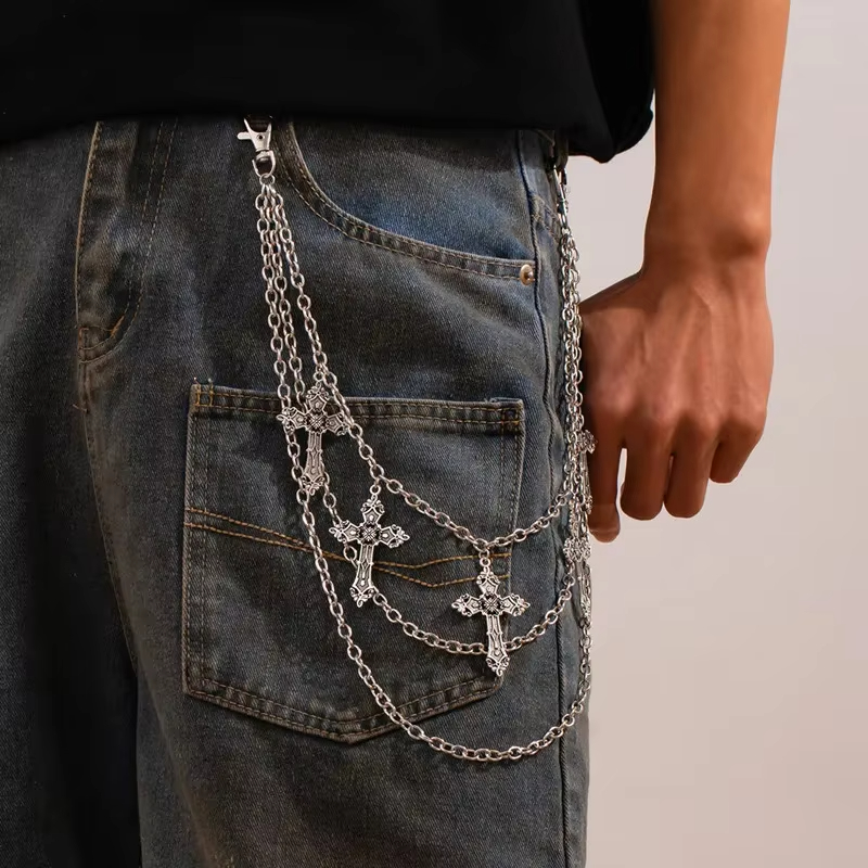Modny punkowy metalowy łańcusz – Body Jewelry Ends recenzja i cena