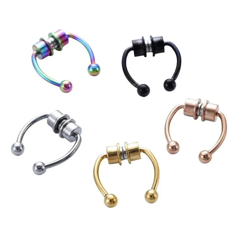 1/2/3 szt. Sztuczne magnetyczn – Body Jewelry Septum recenzja i cena