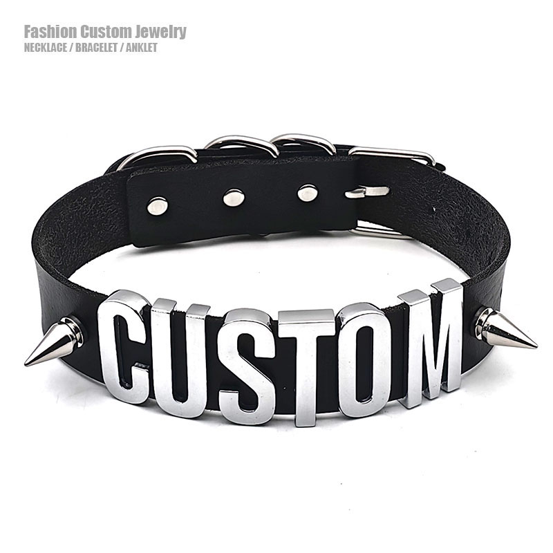 Punk nit dostosowane litery ko – Body Jewelry Goth recenzja i cena