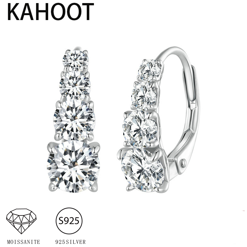 S925 srebro 1.8CT kolczyki Moi – Body Jewelry Diamond recenzja i cena