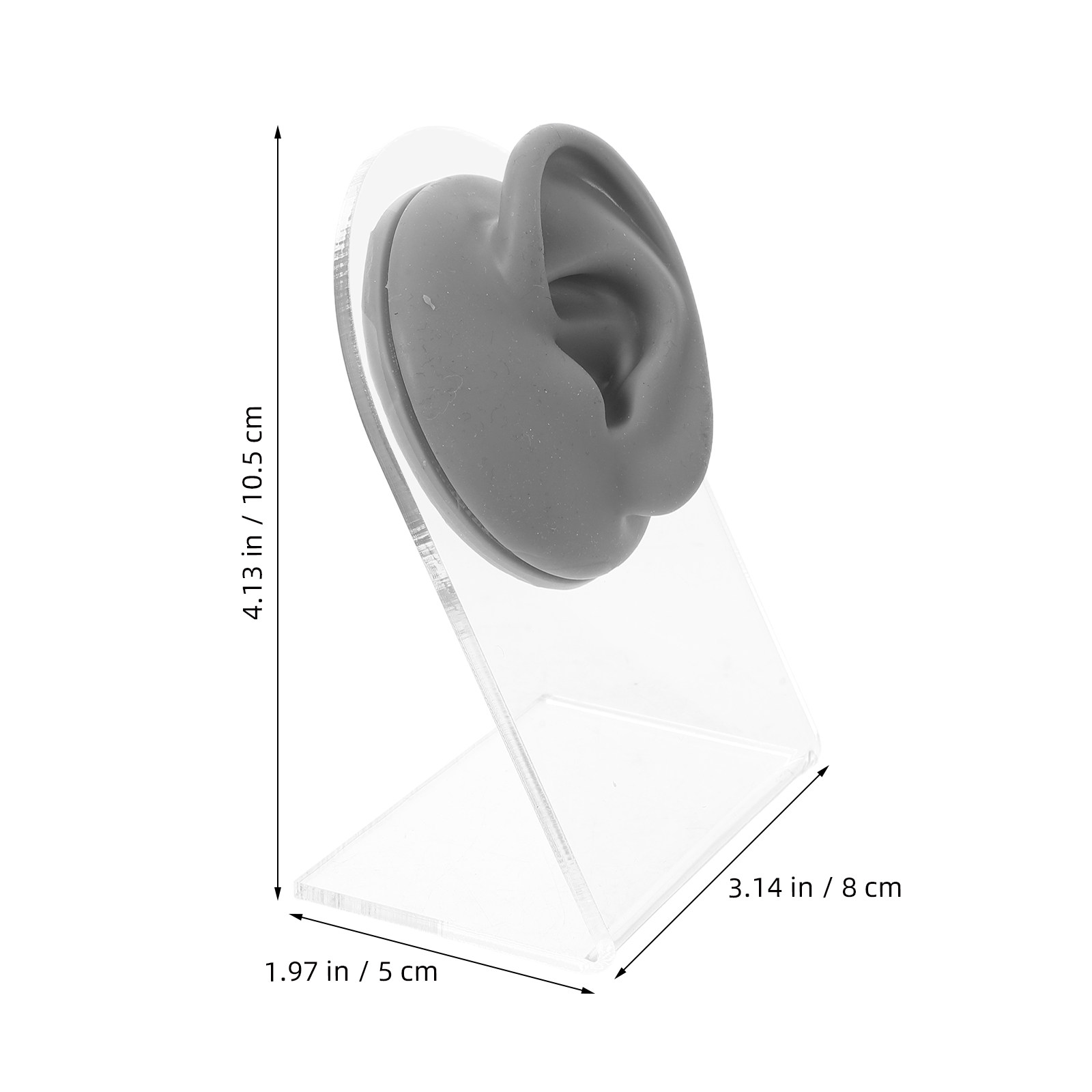 Silikonowe ucho, sztuczne praw – Body Jewelry Storage recenzja i cena