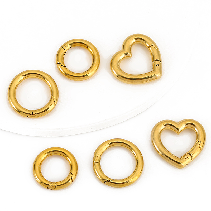 2 szt. Zapięcia ze Stali Nierd – Daith Heart Ring recenzja i cena