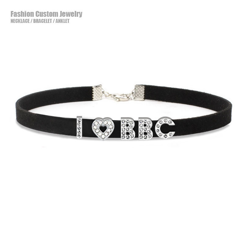 Goth Sexy Rhinestone Letters I – Body Jewelry Goth recenzja i cena