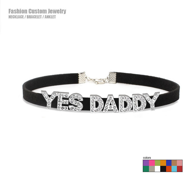 Seksowne litery Rhinestone YES – Body Jewelry Goth recenzja i cena