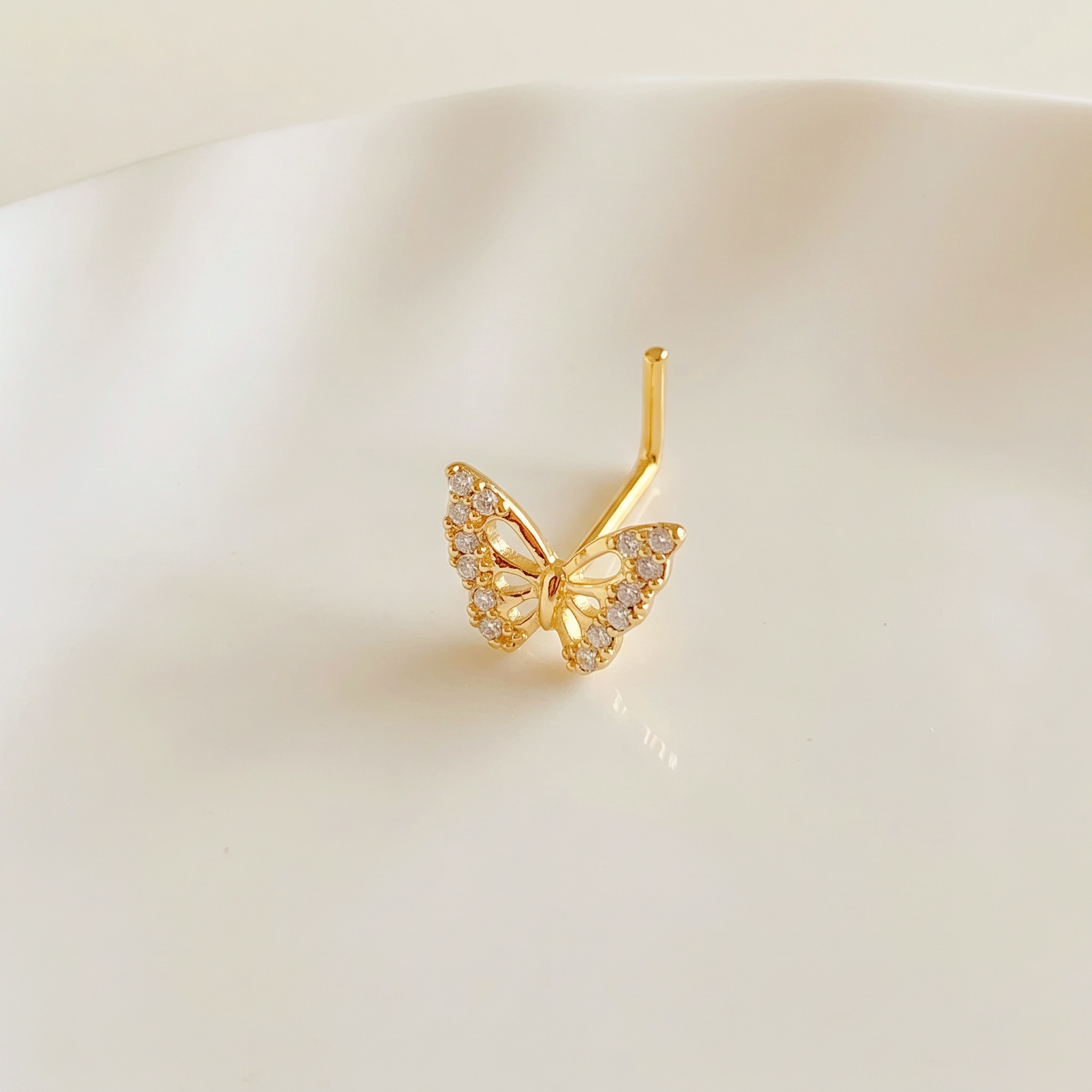 1 szt. Kolczyk do nosa Y2K w s – Body Jewelry Diamond recenzja i cena