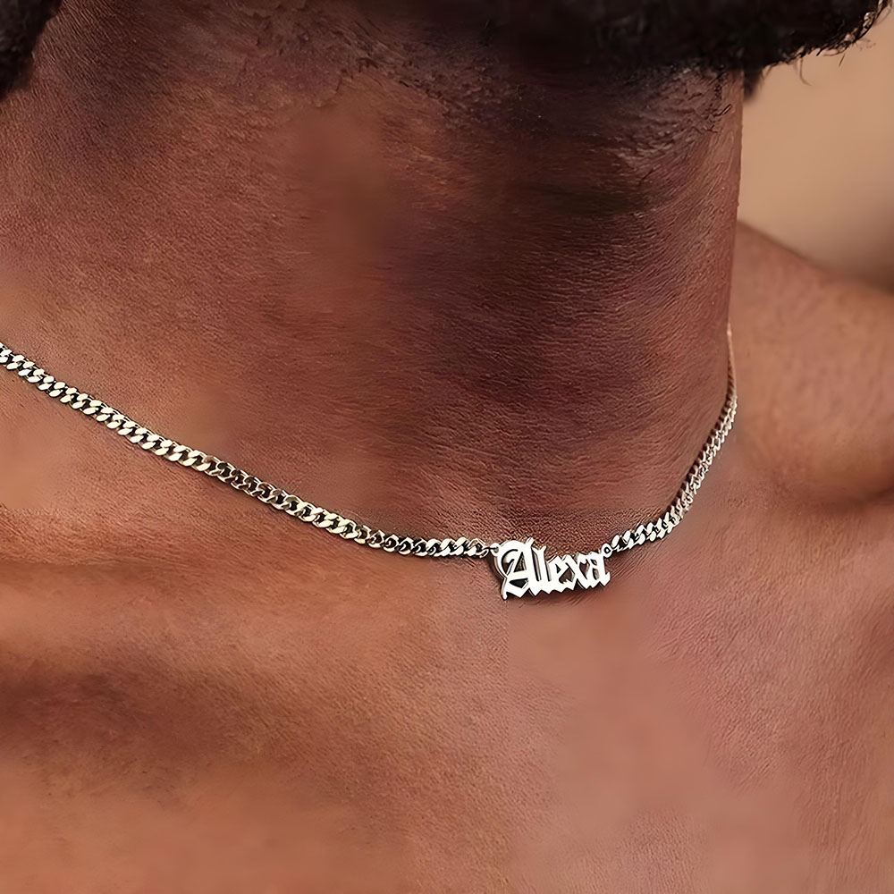 Gotycki Skrypt Personalizowany – Body Jewelry Goth recenzja i cena