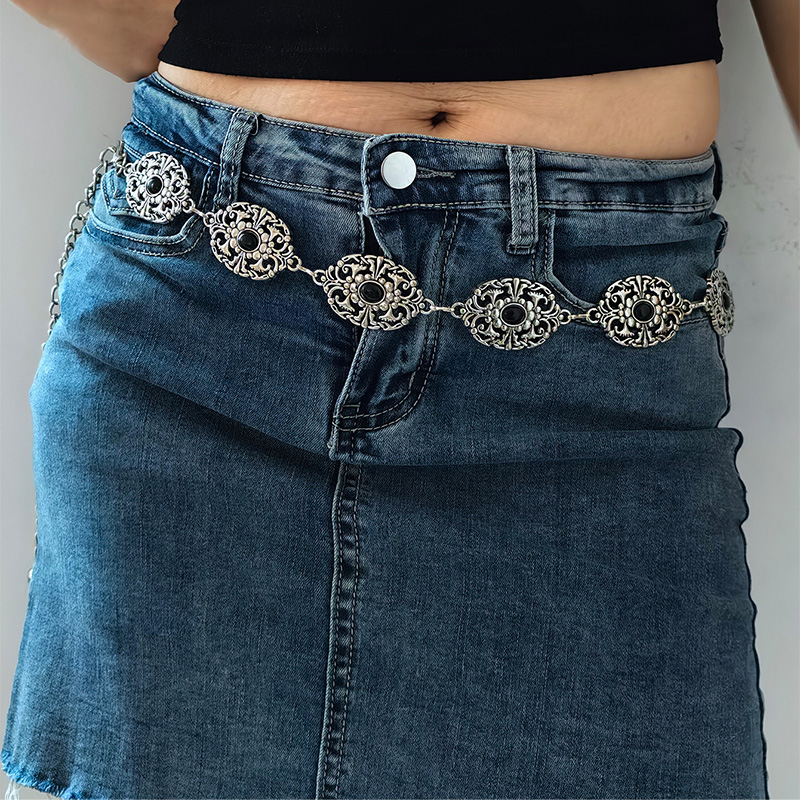 Punkowy Gotycki Łańcuszek na P – Body Jewelry Goth recenzja i cena