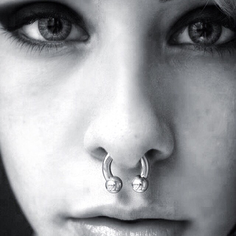 1Pc/lot Stalowy duży duży rozm – Body Jewelry Septum recenzja i cena