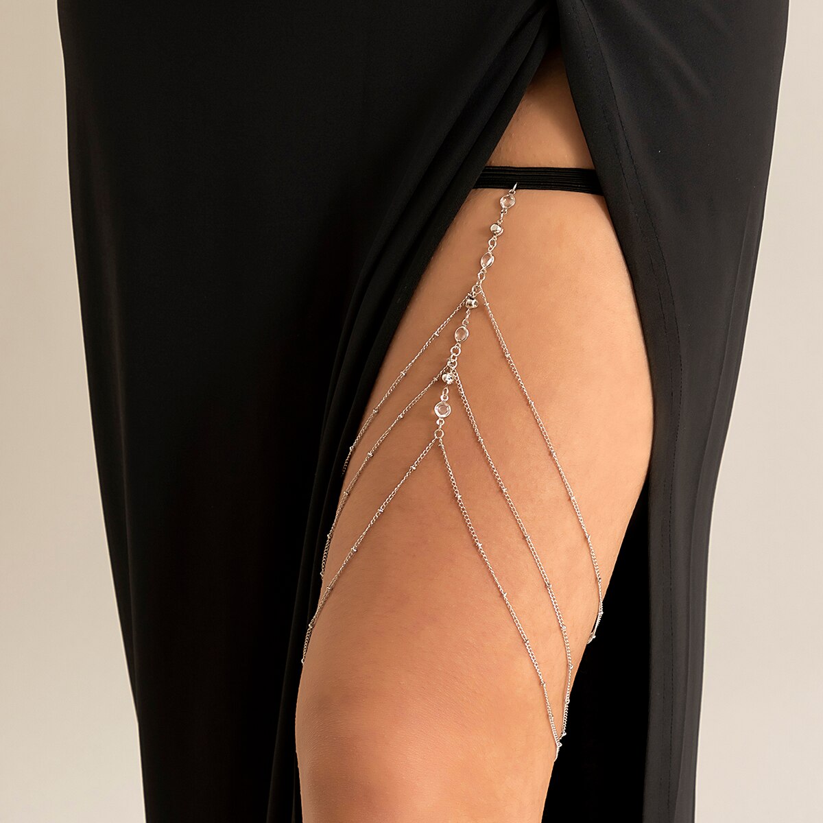 Boho elastyczna opaska kryszta – Body Jewelry Goth recenzja i cena