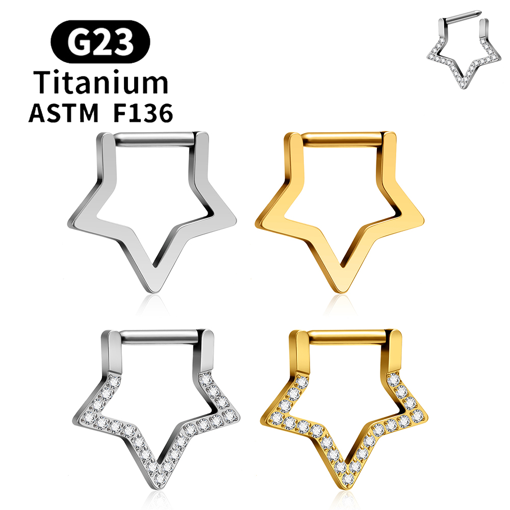 ASTM F136 G23 tytanowe geometr – Helix Cartilage Ring recenzja i cena