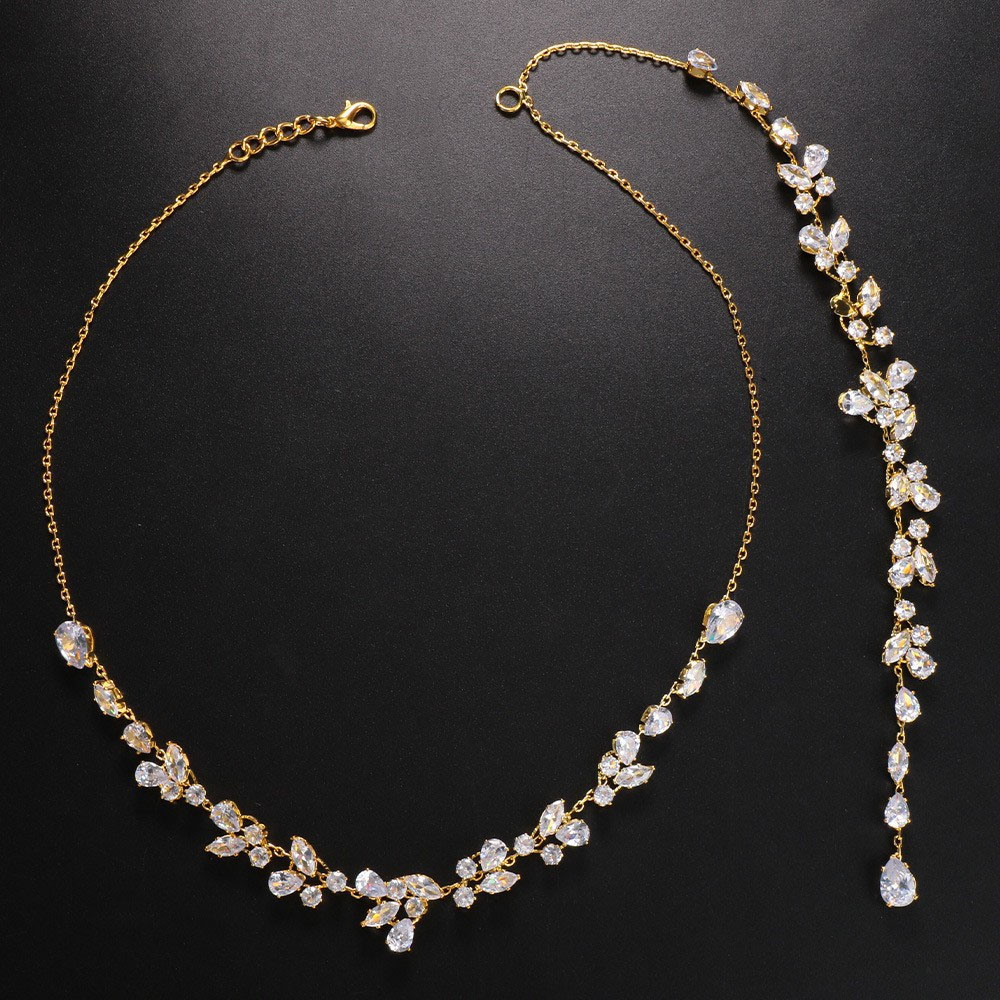 Luksusowy srebrny łańcuszek na – Body Jewelry Necklace recenzja i cena