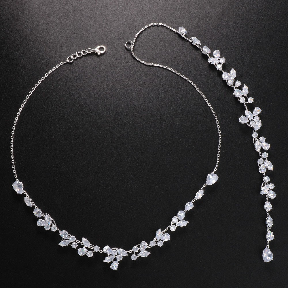 Luksusowy srebrny łańcuszek na – Body Jewelry Necklace recenzja i cena