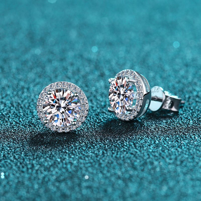 925 Sterling Silver 1 Carat Mo – Body Jewelry Diamond recenzja i cena