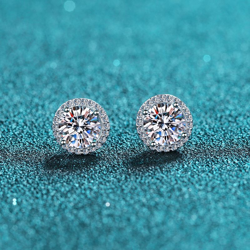 925 Sterling Silver 1 Carat Mo – Body Jewelry Diamond recenzja i cena