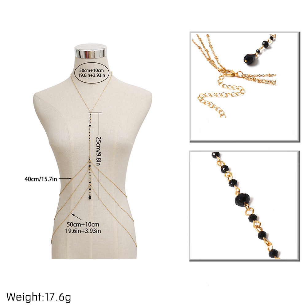 IngeSight.Z prosty łańcuszek w – Body Jewelry Necklace recenzja i cena