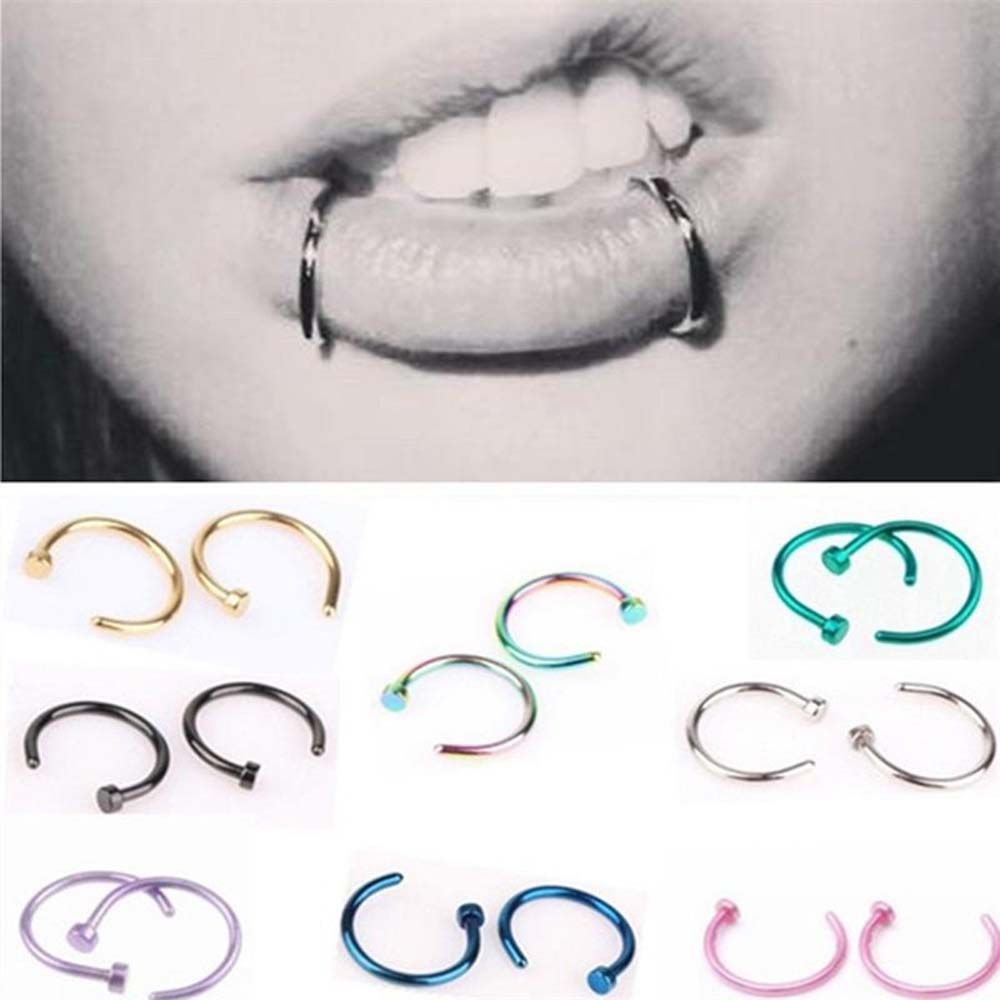 Cienkie kolczyki w kształcie l – Body Jewelry Septum recenzja i cena