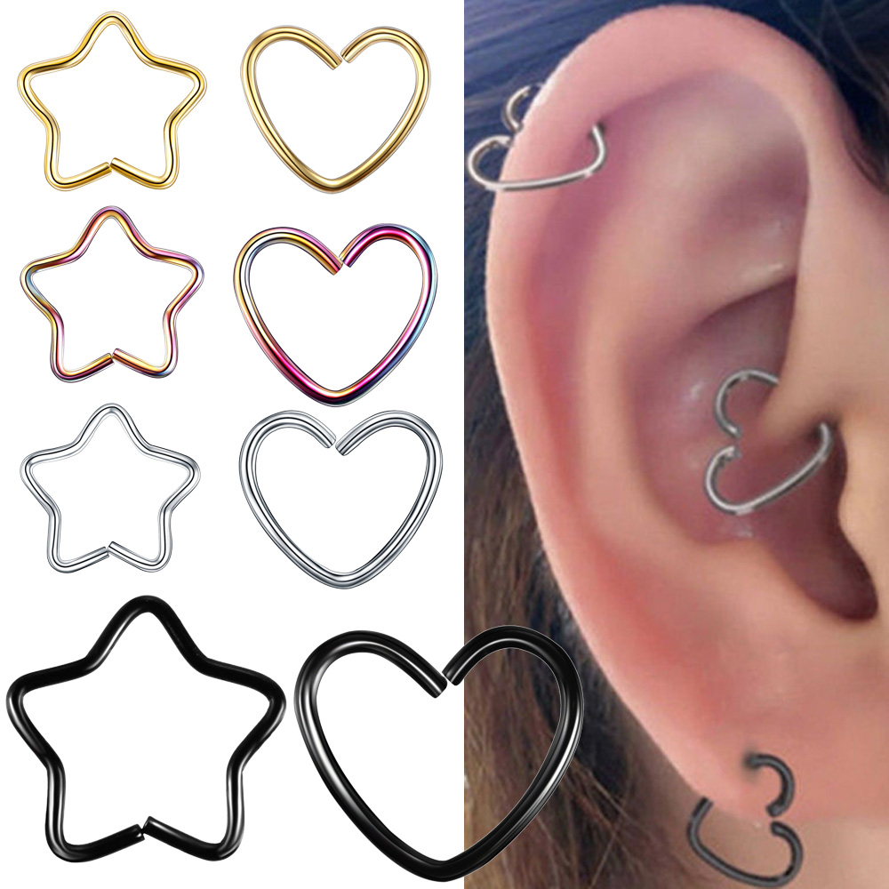 Biżuteria do ciała Stal chirur – Helix Cartilage Ring recenzja i cena
