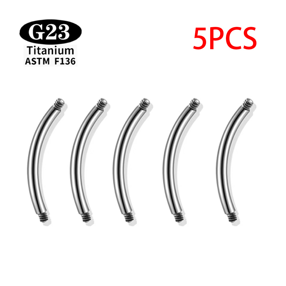 5 sztuk/partia ASTM F136 Tytan – Body Jewelry Internally Threaded recenzja i cena