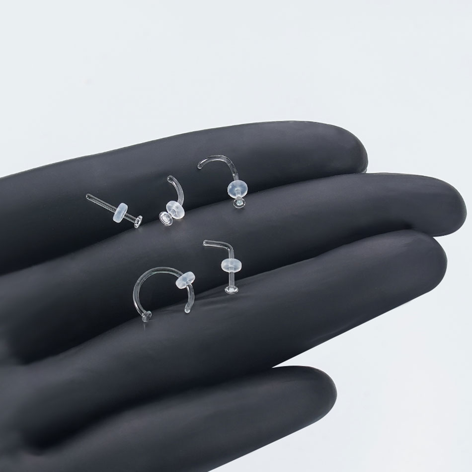 1/5 SZT. Szklany kolczyk do no – Body Jewelry Storage recenzja i cena