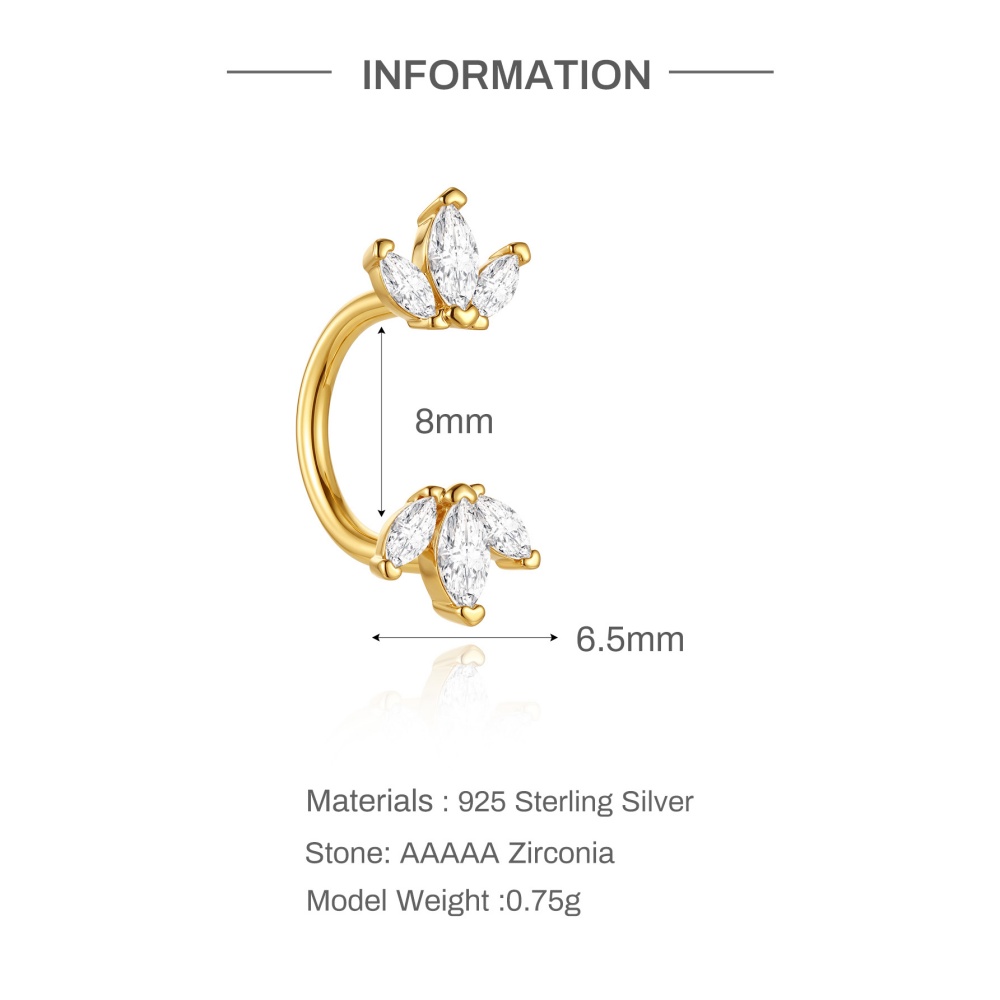 CANNER 1 SZT. Srebro Próby 925 – Helix Cartilage Ring recenzja i cena