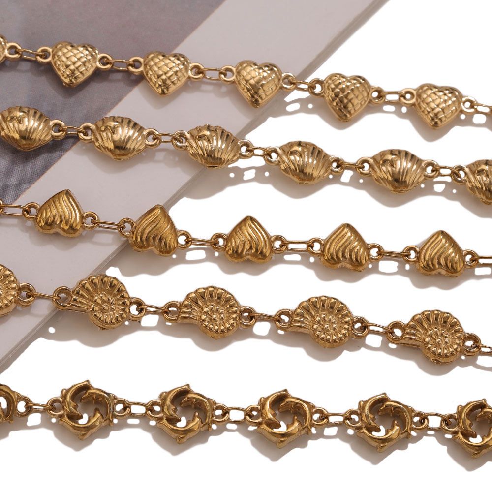 1M Złote Łańcuszki ze Stali Ni – Body Jewelry Wholesale recenzja i cena