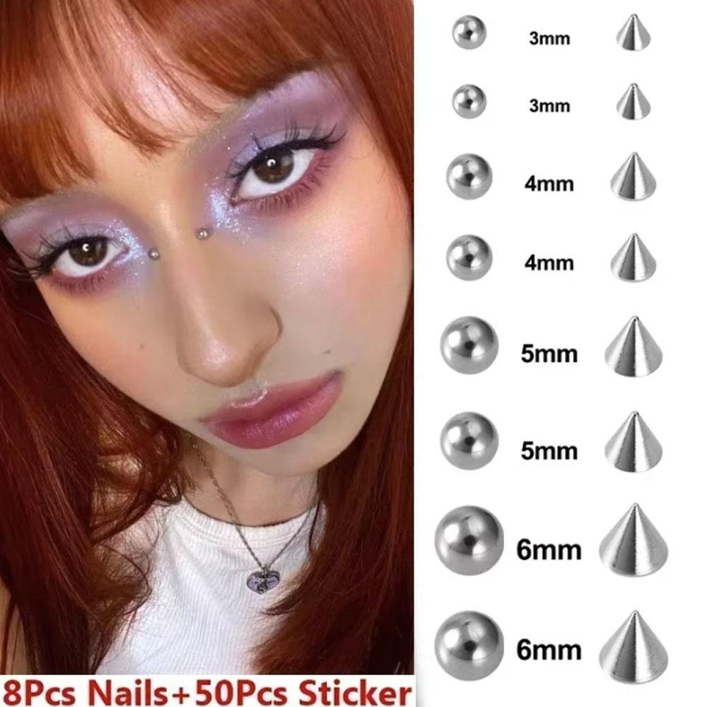 Zestaw 58-180 szt. naklejek na – Body Jewelry Belly Button Rings recenzja i cena