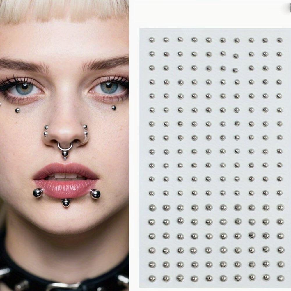 Zestaw 58-180 szt. naklejek na – Body Jewelry Belly Button Rings recenzja i cena