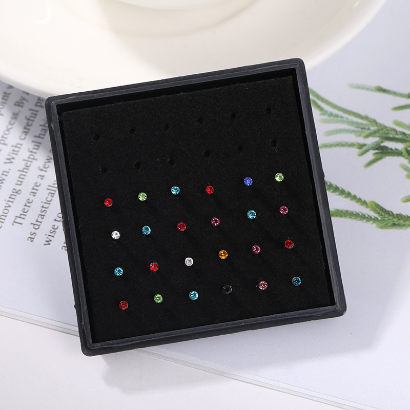 24 szt./pudełko Kryształowe ko – Body Jewelry Storage recenzja i cena