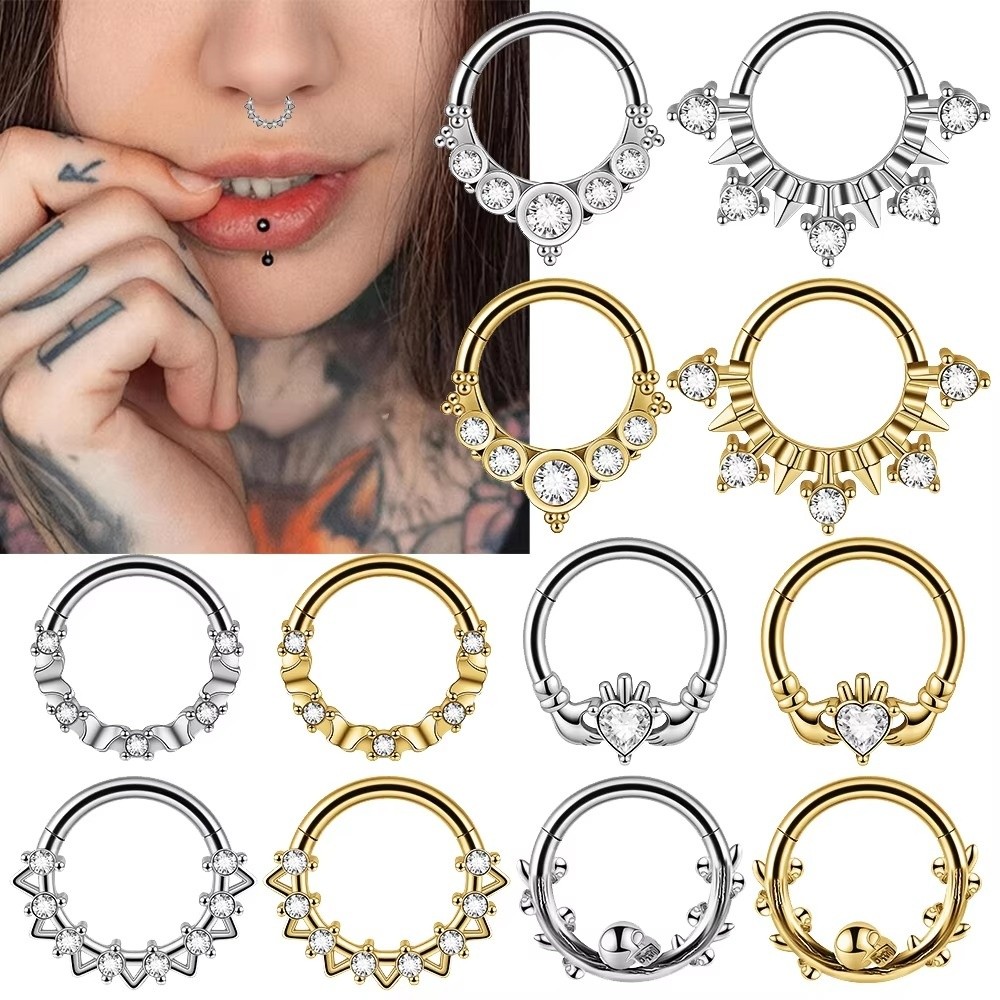 1 szt. Pierścień do septum ze  – Body Jewelry Septum recenzja i cena