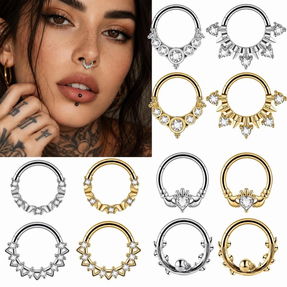 1 szt. Pierścień do septum ze  – Body Jewelry Septum recenzja i cena