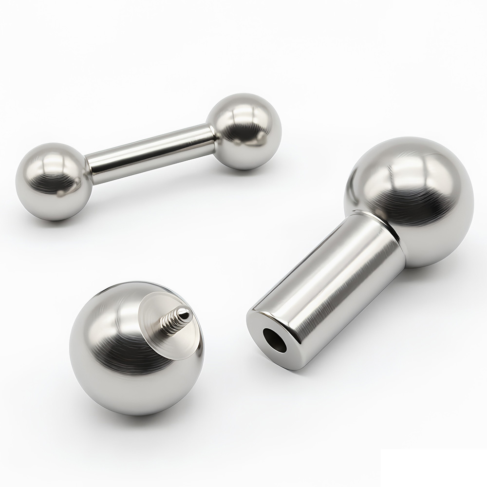 1Pc 12G-00G prosta sztanga ze  – Body Jewelry Internally Threaded recenzja i cena