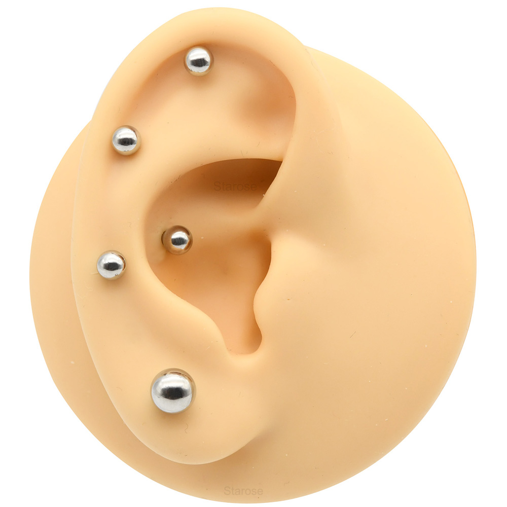 1Pc 12G-00G prosta sztanga ze  – Body Jewelry Internally Threaded recenzja i cena