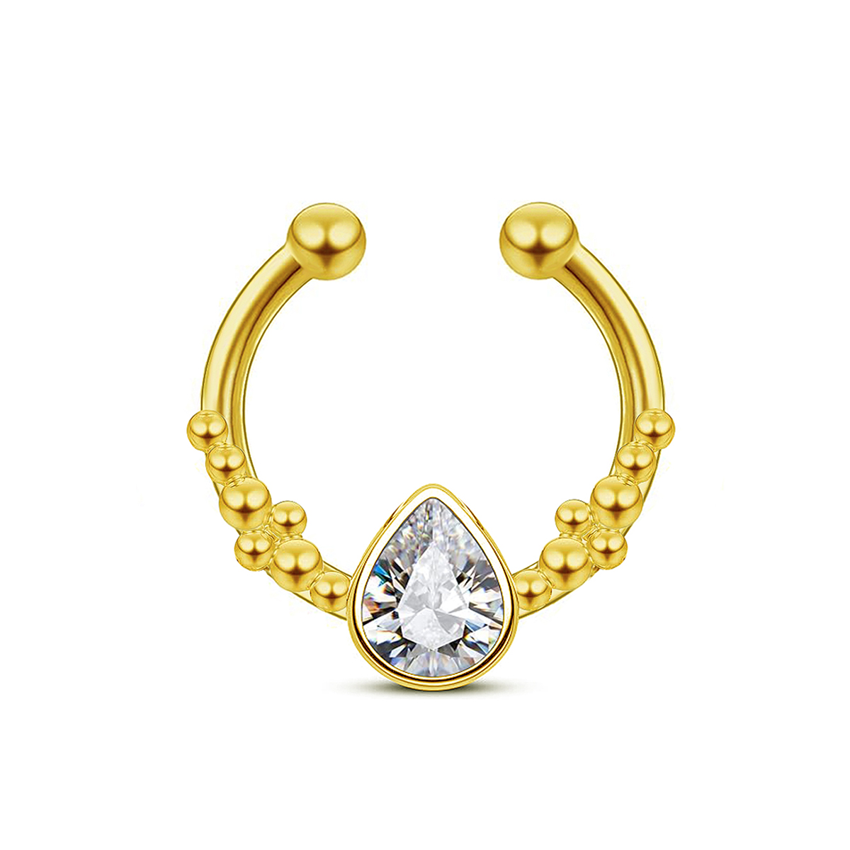 Podkowa ze stali nierdzewnej k – Body Jewelry Septum recenzja i cena