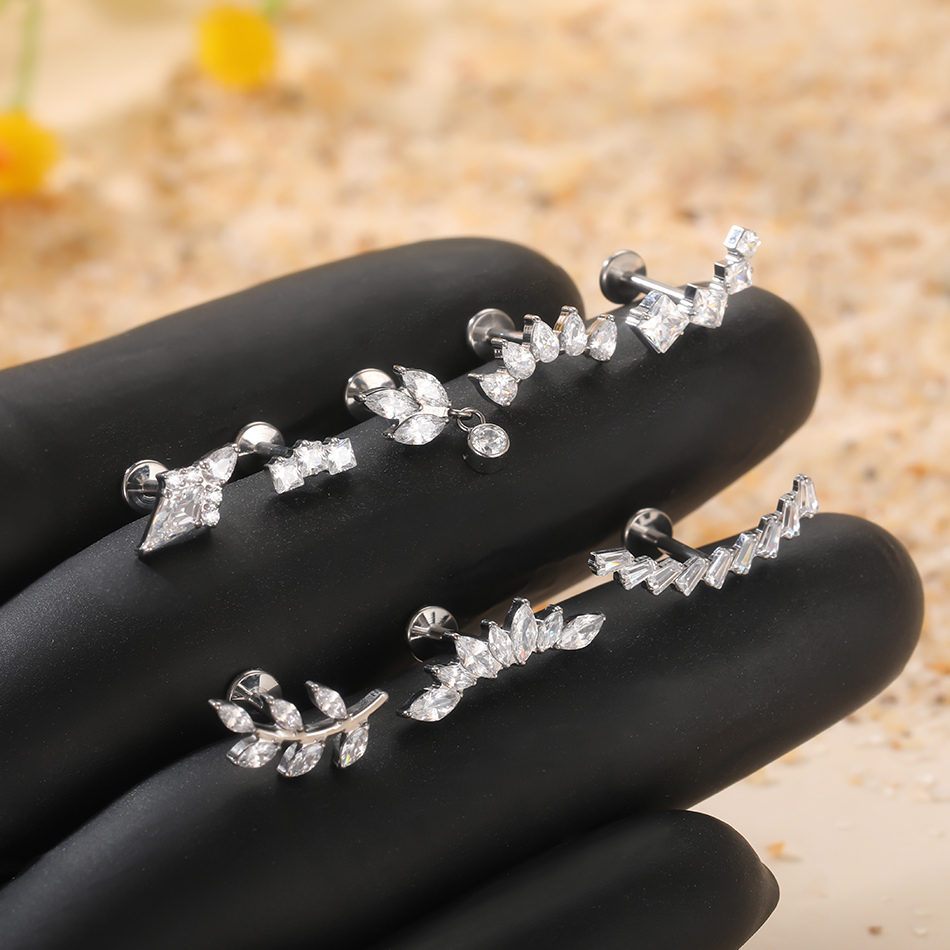 1 sztuk/5 sztuk G23 tytanowy l – Body Jewelry Internally Threaded recenzja i cena