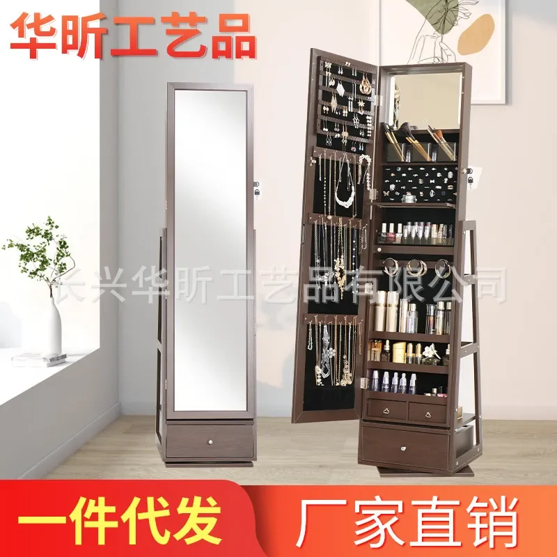 Obracane lustro podłogowe na c – Body Jewelry Storage recenzja i cena