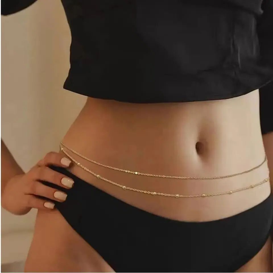 HipHop Podwójne Łańcuszki na B – Body Jewelry Ends recenzja i cena