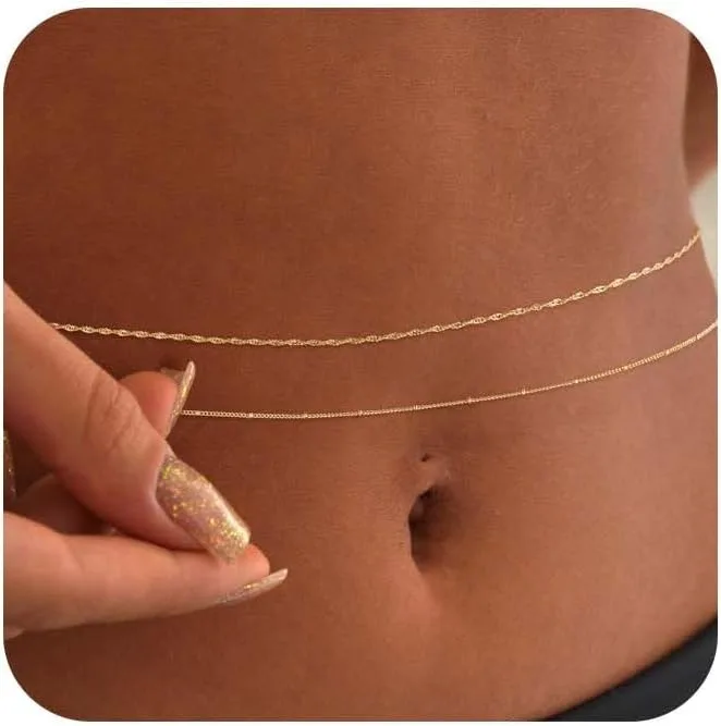 Pozłacane 14-karatowym złotem, – Body Jewelry Ends recenzja i cena