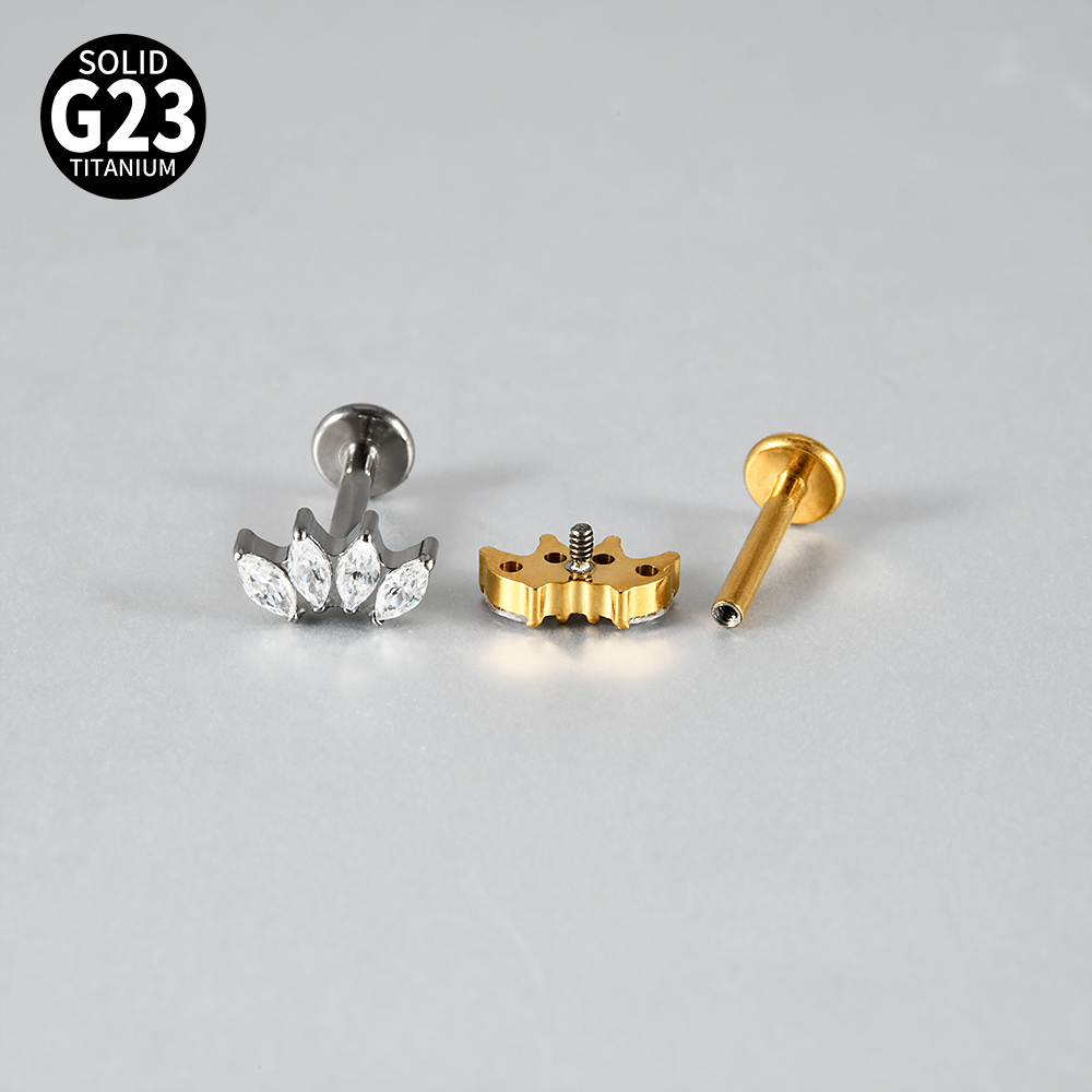 16G G23 Tytanowy kolczyk z wew – Body Jewelry Internally Threaded recenzja i cena