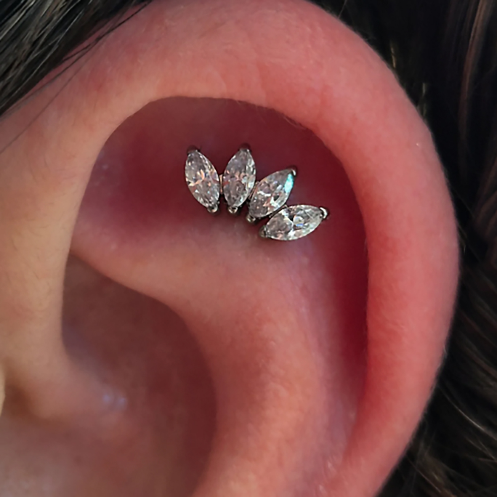 16G G23 Tytanowy kolczyk z wew – Body Jewelry Internally Threaded recenzja i cena
