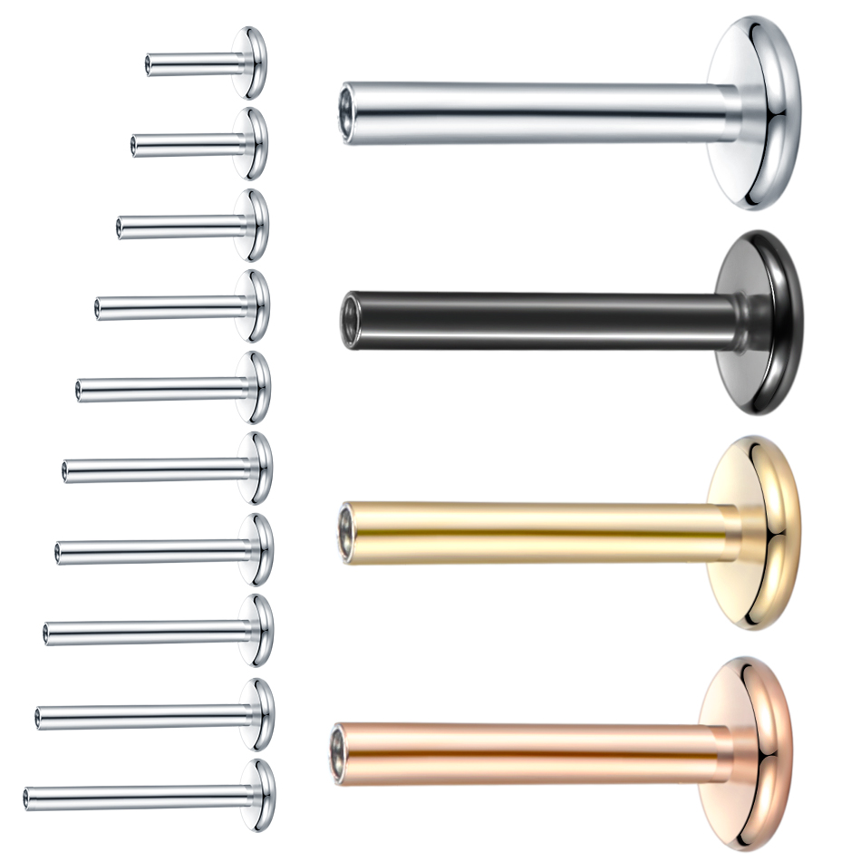 10 sztuk/zestaw stal chirurgic – Body Jewelry Internally Threaded recenzja i cena