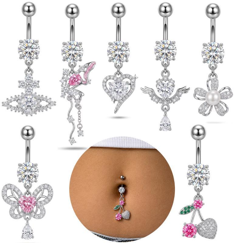 1 szt. Wykwintny kolczyk do pę – Body Jewelry Belly Button Rings recenzja i cena